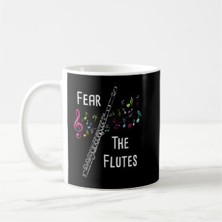 Furcht vor den Flöten - Flute Spieler Flutist Marc Kaffeetasse