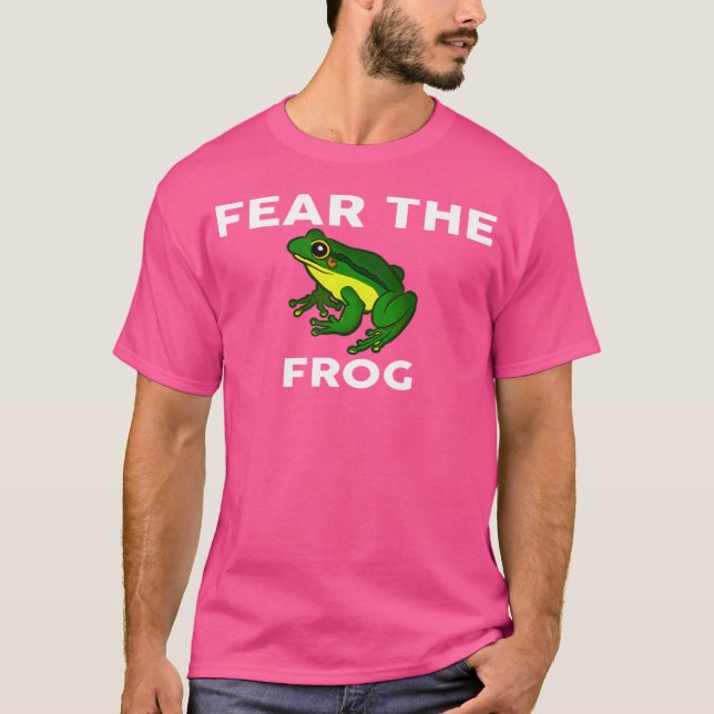 Furcht vor den Froschfröschen T-Shirt (Vorderseite)