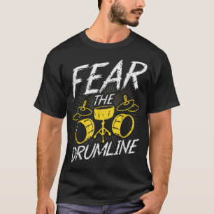 Furcht vor der Drumline, Marching Band Percussioni T-Shirt