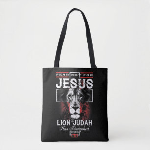 Furcht vor Jesus hat der Löwe von Juda triumphiert Tasche