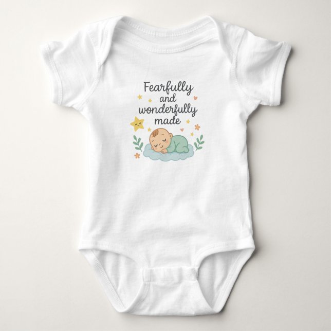 Furchtbar und wunderbar baby strampler (Vorderseite)