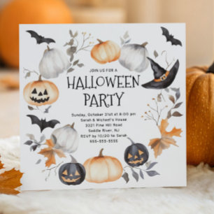 Furchtbares Halloween-Party Einladung