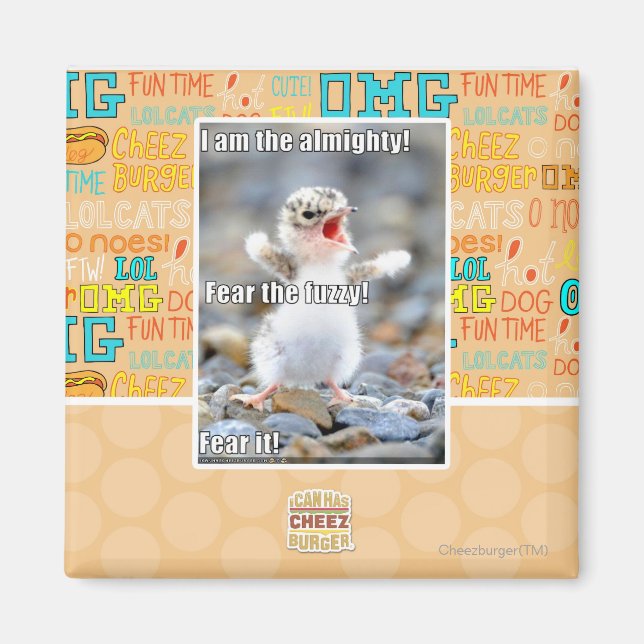 Fürchte den Schwindel! Magnet (Vorne)