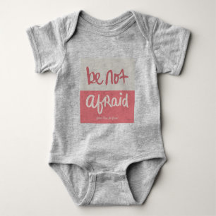 Fürchte dich nicht baby strampler
