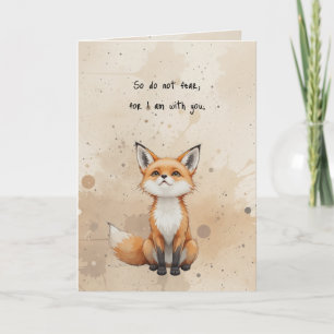 Fürchte Dich Nicht Bibelvers Karte