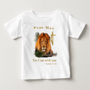 Fürchte dich nicht, denn ich bin bei dir baby t-shirt