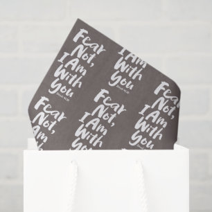 Fürchte dich nicht, ich bin bei dir - Christlich - Seidenpapier