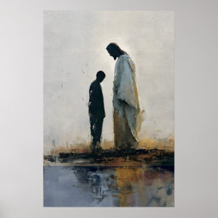 Fürchte dich nicht Jesaja 41:10 Christliche Wandku Poster