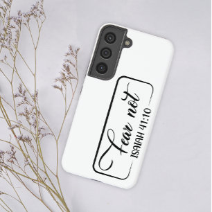Fürchte dich nicht Moderne Schrift Jesaja 41:10 Samsung Galaxy Hülle