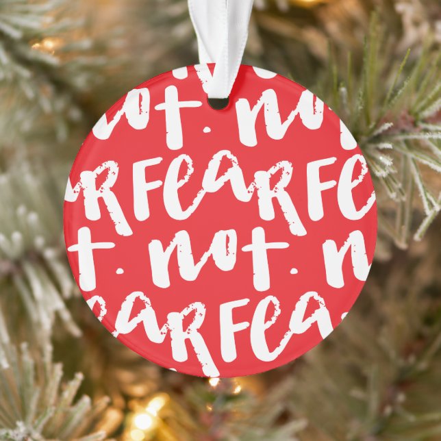 Fürchte dich nicht ornament (Baum)