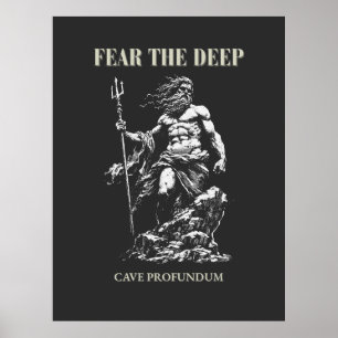 Fürchte die Tiefe – Poseidon Mythisch Poster