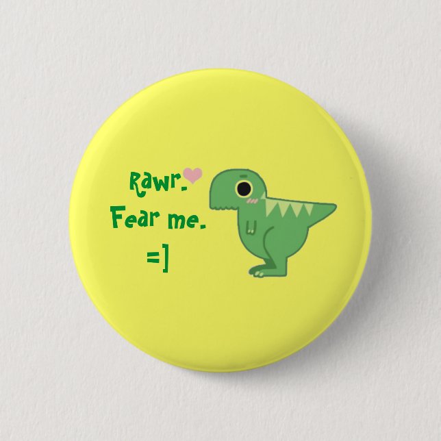 Fürchte Mich Button (Vorderseite)