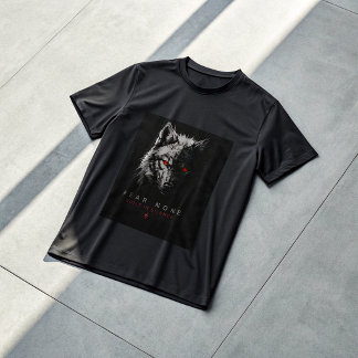 Fürchte Niemanden T-Shirt mit Wolf-Motiv | Alpha