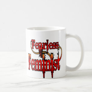 Furchtlos Feminist Kaffeetasse