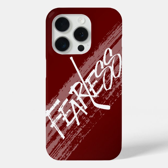 Furchtlos (Hockey) Case-Mate iPhone Hülle (Rückseite)