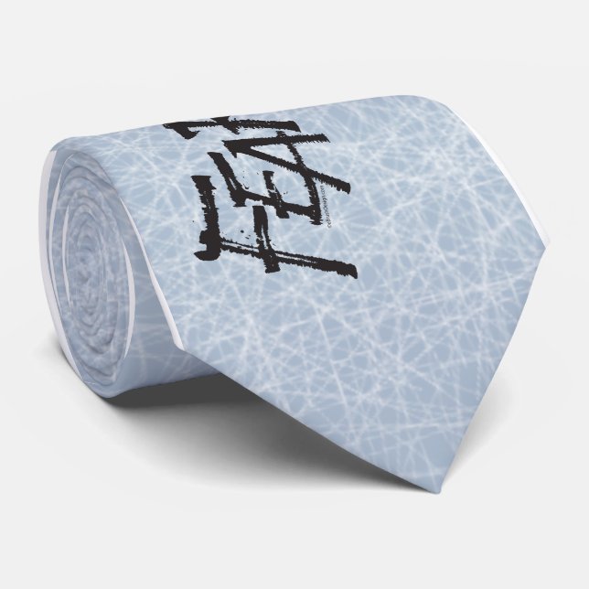 Furchtlos (Hockey) Krawatte (Gerollt)