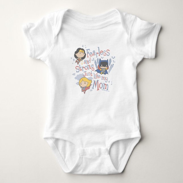 Furchtlos und stark, genau wie meine Mama Baby Strampler (Vorderseite)