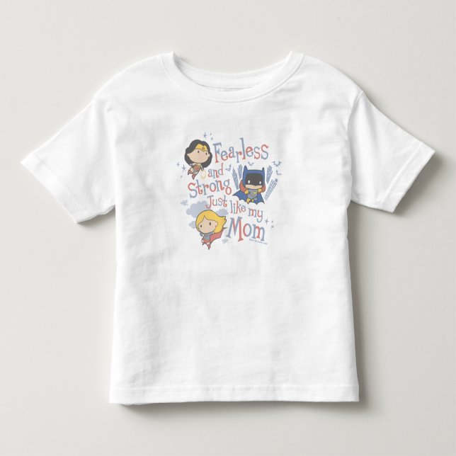 Furchtlos und stark, genau wie meine Mama Kleinkind T-shirt (Vorderseite)