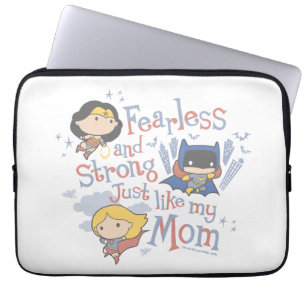 Furchtlos und stark, genau wie meine Mama Laptopschutzhülle