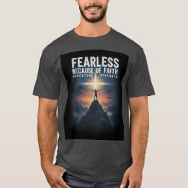 Furchtlos wegen des Glaubens Christliches Herren-T T-Shirt