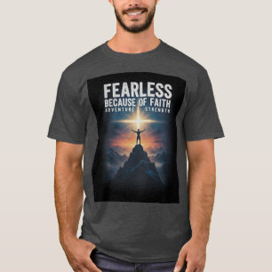 Furchtlos wegen des Glaubens Christliches Herren-T T-Shirt