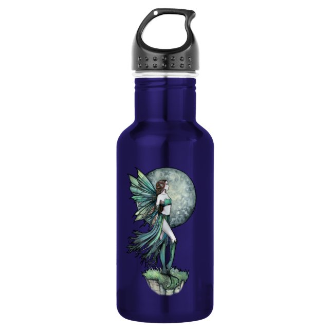 Furchtlose Feen-Fantasy Edelstahlflasche (Vorderseite)