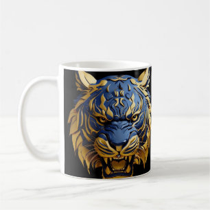 Furchtlose Serie: Tiger Kaffeetasse