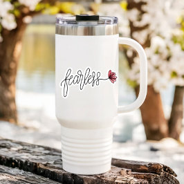 Furchtlose Word-Blume Notebook | Die Aufkleber