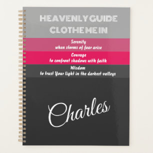 Furchtloser Gelassenheit Courage Wisdom Planner Planer