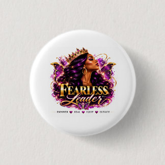 Furchtloser Pin Button