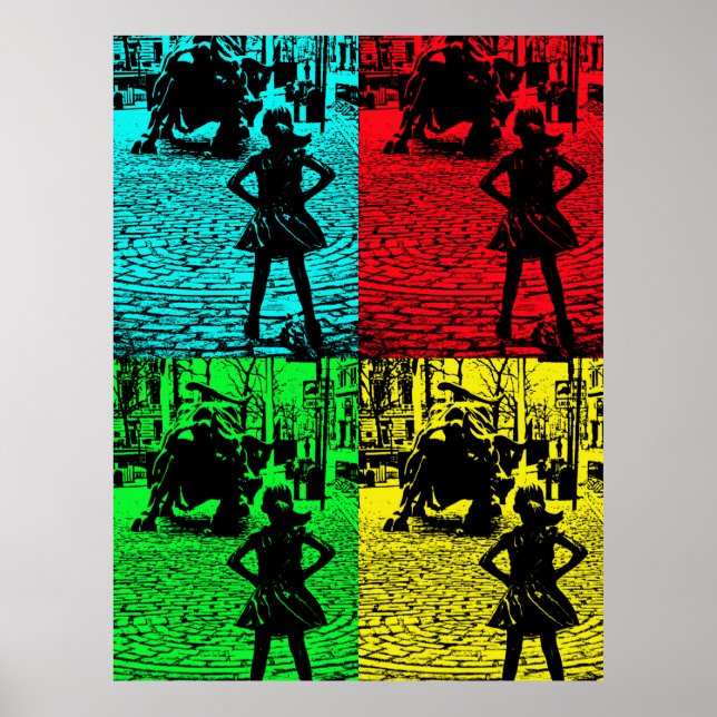 Furchtloser Pop Poster (Vorne)