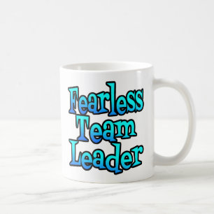Furchtloser Teamleiter Kaffeetasse