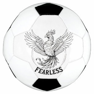 Furchtloses Design.no.3- von Maaya_Prints, Fußball