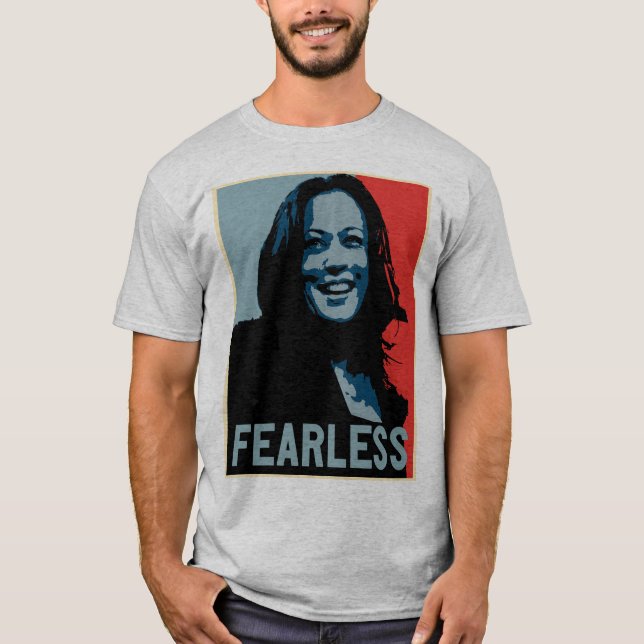 Furchtloses Kamala Harris T-Shirt (Vorderseite)