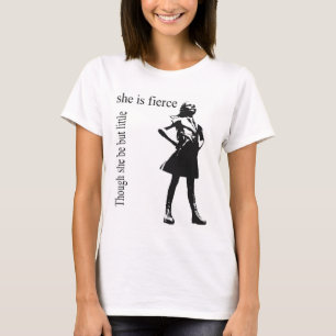 Furchtloses Mädchen T - Shirt