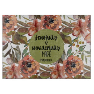 Furchtvoll und wunderbar gefertigter Vorstand Schneidebrett