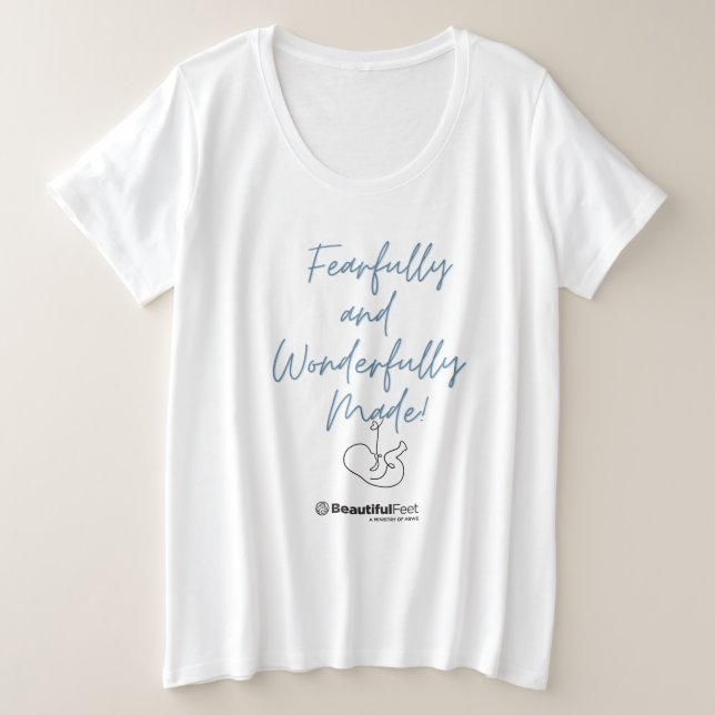 Furchtvoll und wunderbar Made Women's Shirt (Design vorne)
