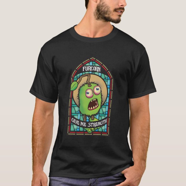 Furcorn gibt mir Kraft T-Shirt (Vorderseite)