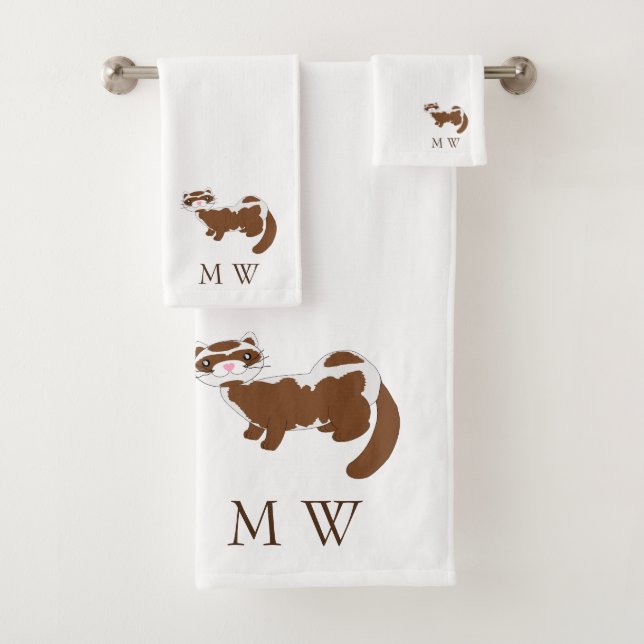 Furet Design Monogrammé (En situation)