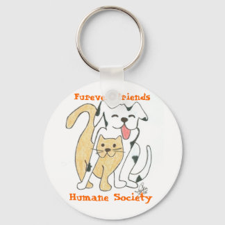 Furever Friends Humane Society Schlüsselkette Schlüsselanhänger