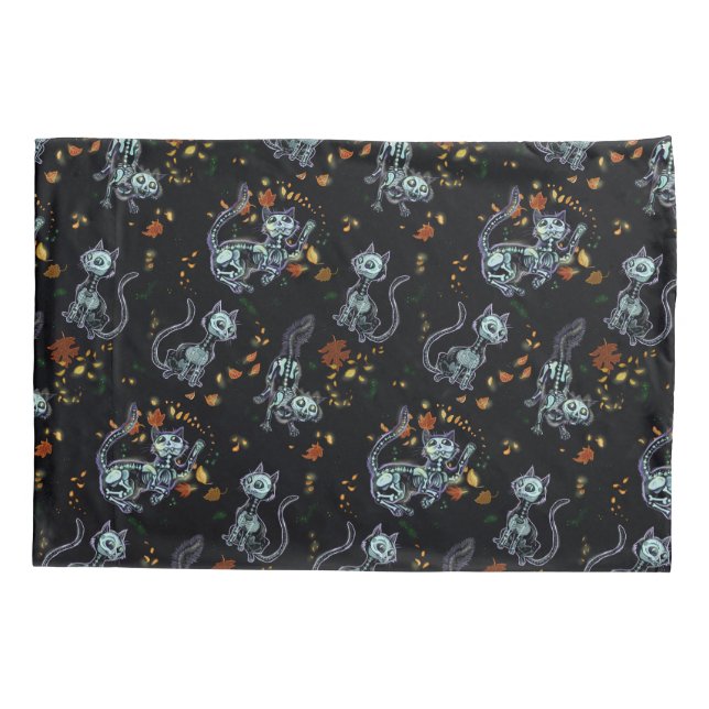 Furever Friends Spooky Ghost Cats Kissenbezug (Rückseite)