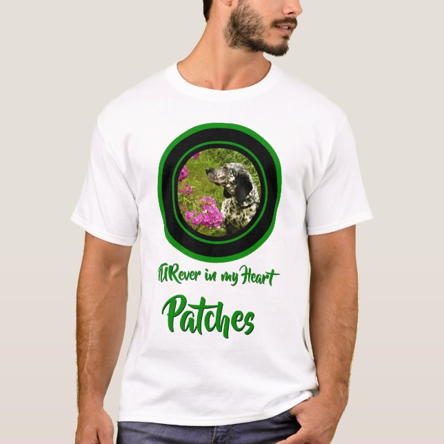 FURever in my Heart Pet Memorial Template 2 T-Shirt (Vorderseite)