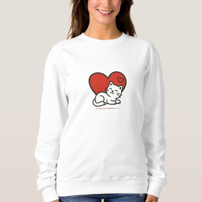 Furever Valentine Jam Sweatshirt (Vorderseite)