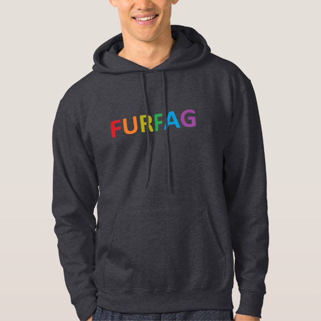 FurFag Hoodie (Vorderseite)