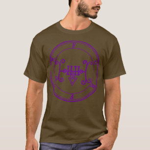 Furfur Sigil unterrichtet geheim Lila T-Shirt