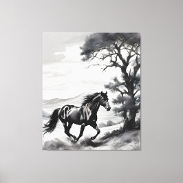 Fúria Equina Leinwanddruck