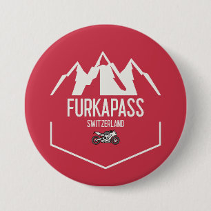 Furka Pass Schweiz Button