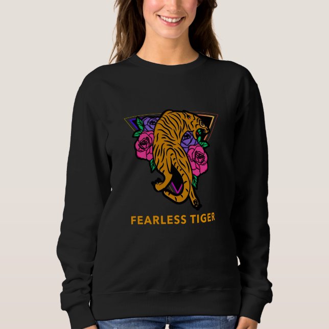 Furless Tiger Sweatshirt (Vorderseite)