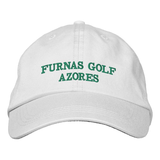 Furnas Golf Azores Hat Bestickte Baseballkappe (Vorderseite)