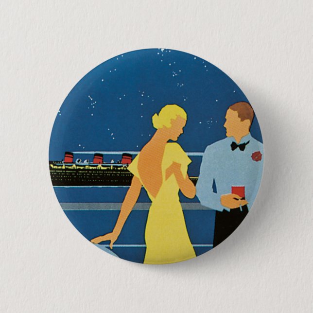 Furness ~ Königin von Bermuda Button (Vorderseite)